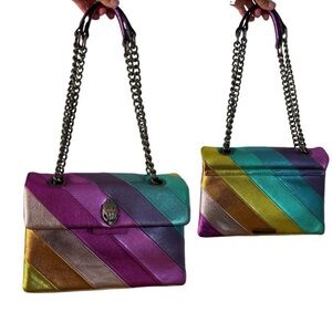 Kurt Geiger London Kensington Large Leather Shoulder Bag/ crossbody bag.